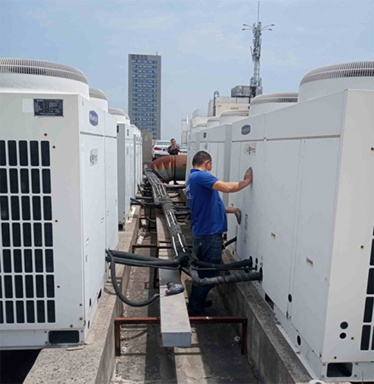 绥中中央空调制热和不制冷系统维修方法